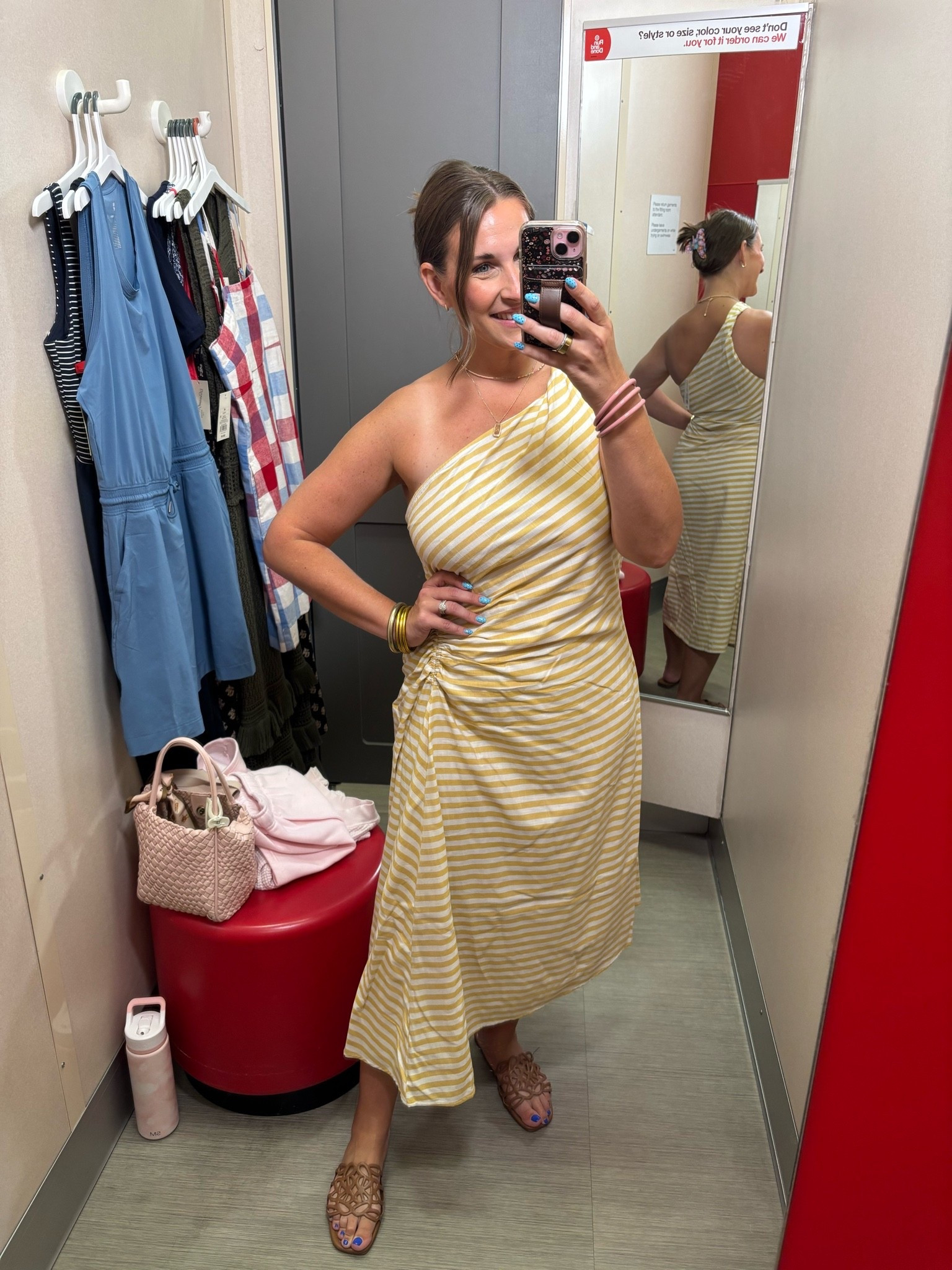 One shoulder ruched dress- cute for a summer wedding, shower or event @Target 

TTS: medium

#LTKootd #LTKSaleAlert #LTKWedding