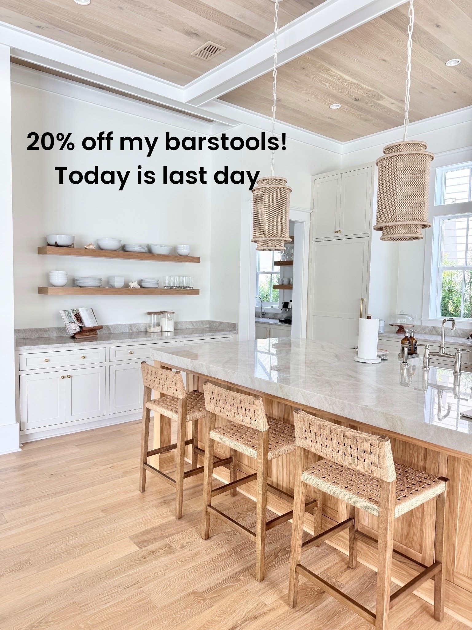 20% off my barstools today 

#LTKHome #LTKSaleAlert
