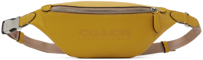 Coach 1941 Yellow Charter 7 Belt Bag | SSENSE