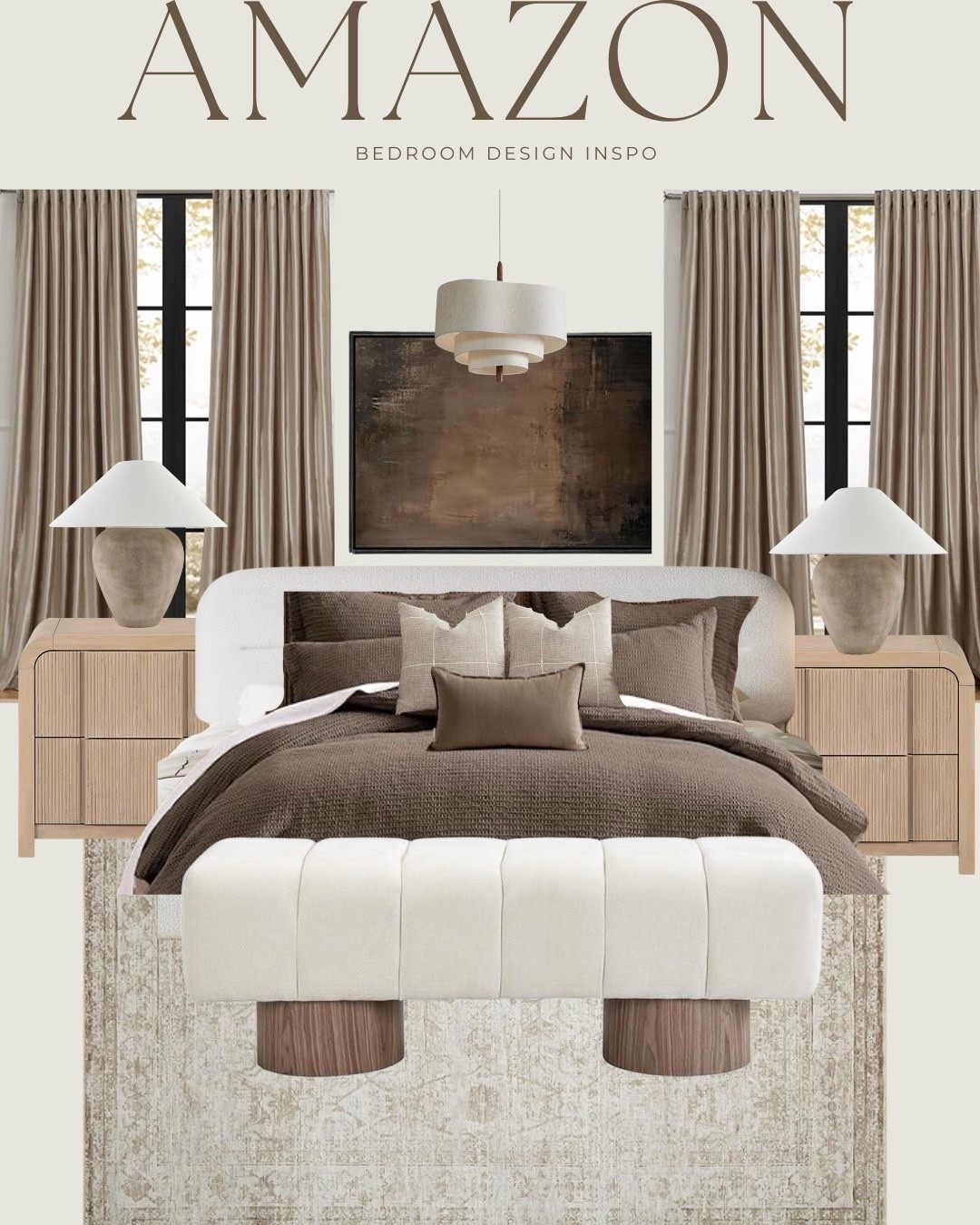 Neutral tones, cozy textures, and elevated design—all from Amazon! ✨ This bedroom setup is the perfect blend of warmth and sophistication. Shop these stylish finds to bring this aesthetic to life! #AmazonHome


#AmazonFinds #BedroomDesign #NeutralHome #HomeDecor #ModernBedroom #InteriorInspo #AmazonDecor #CozyAesthetic #BedroomGoals #HomeStyling



#LTKHome #LTKU #LTKStyleTip