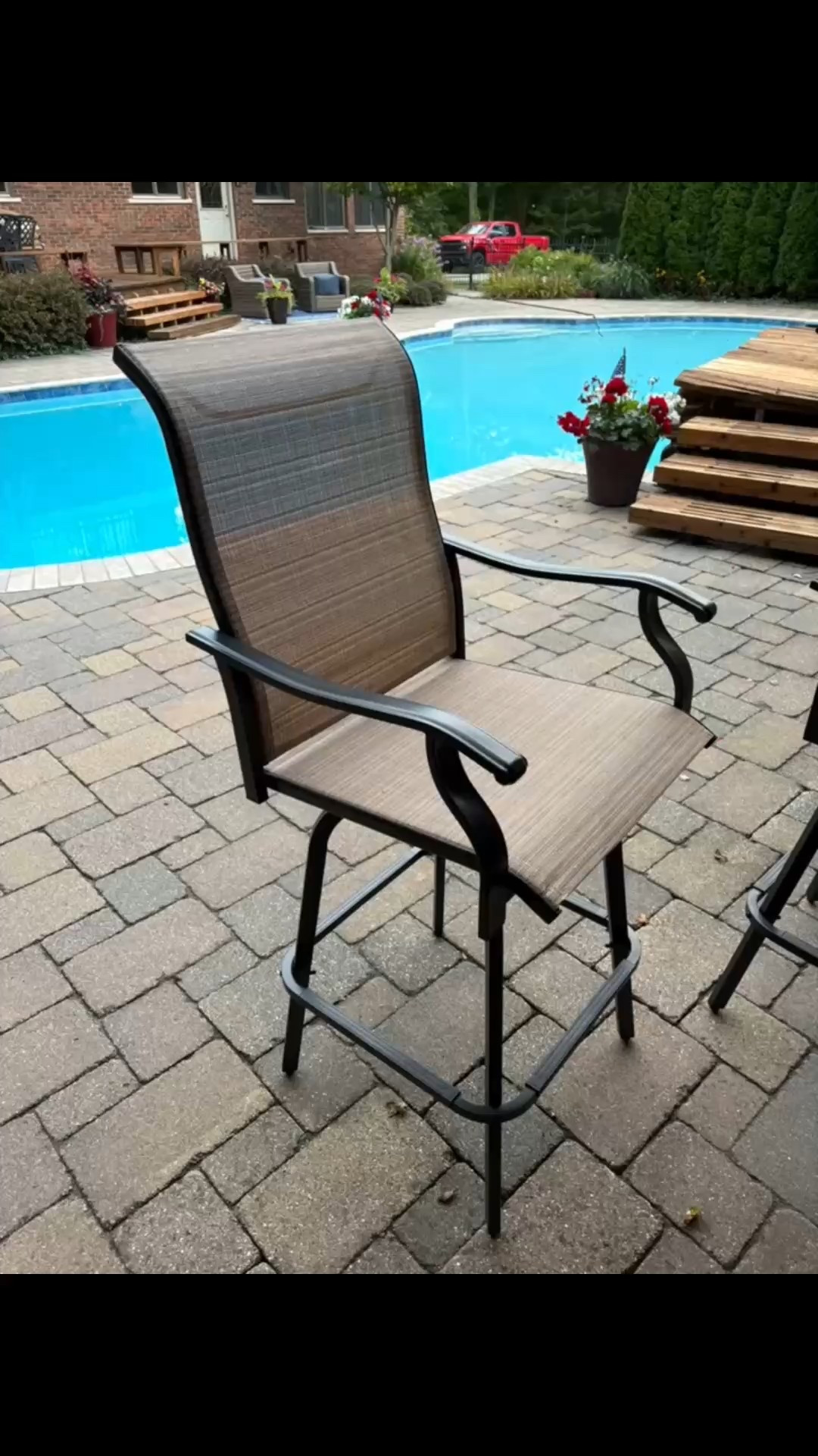 I’ve been looking for new outdoor barstools for I think two summers now. And now is the time to buy them. These Best Choice products came partially assembled and my husband put them together. I love the 360° swivel and how sturdy they are !

#LTKSeasonal #LTKHome