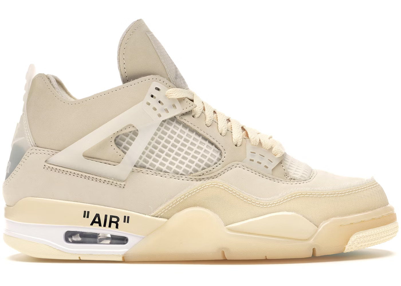 Jordan 4 Retro Off-White Sail (W) | StockX