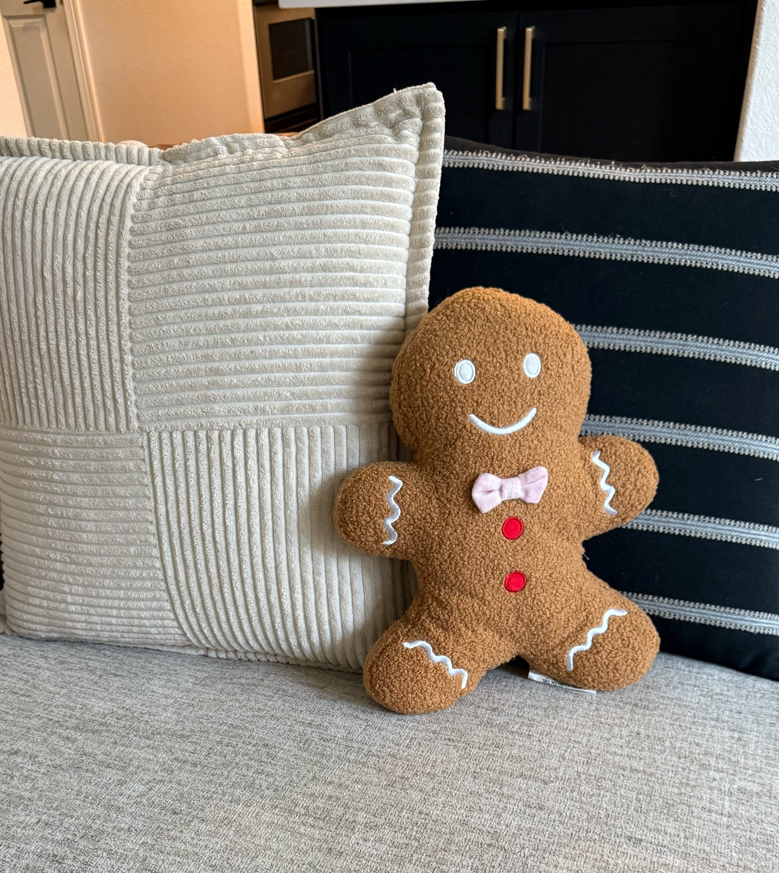 Gingerbread man pillow 🌲

#LTKHoliday #LTKSeasonal #LTKHome
