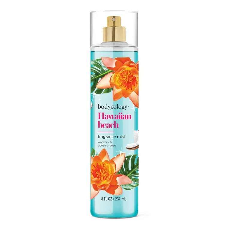 Bodycology Fragrance Body Mist, Hawaiian Beach, 8 fl oz | Walmart (US)