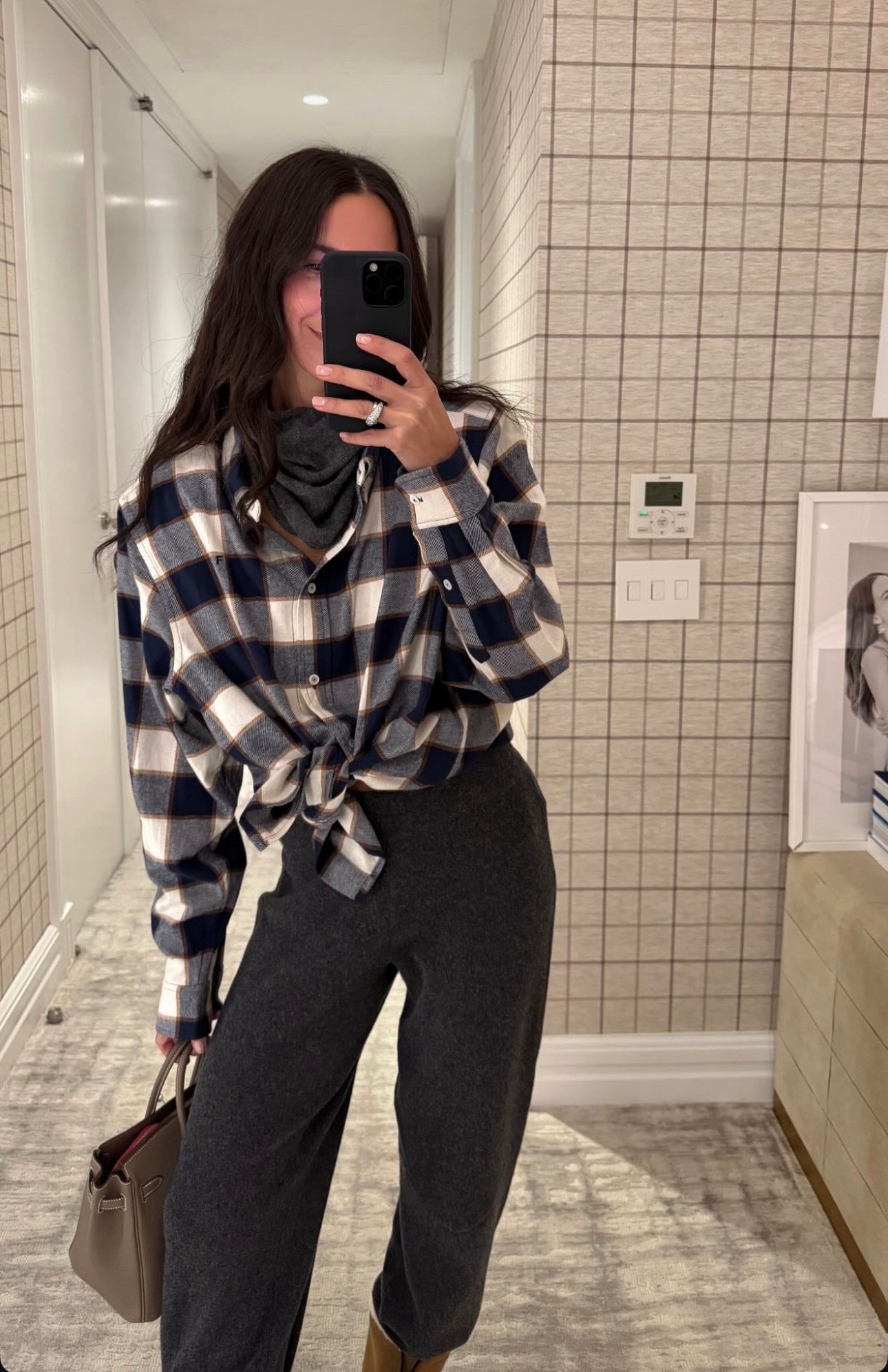 My flannel is old Frenken but I linked similar!