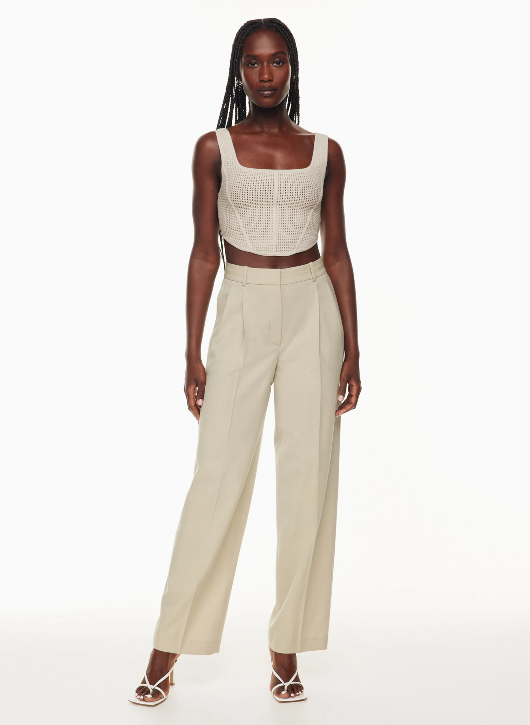 PLEATED PANT | Aritzia