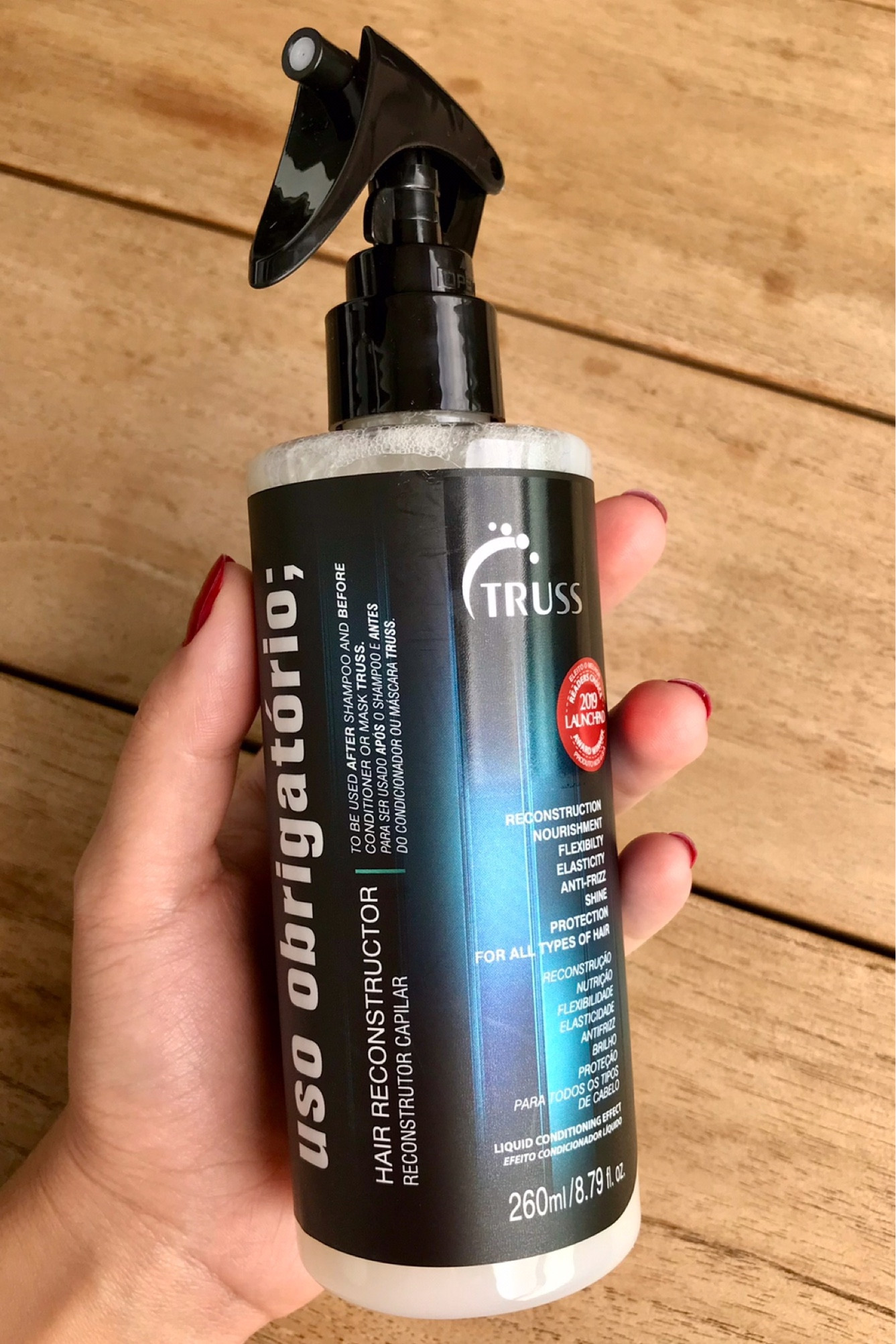 O produto essencial para transformar seus fios: Truss Uso Obrigatório. 💎

Esse produto multifuncional proporciona uma proteção eficaz contra danos térmicos, repara profundamente os fios, deixando macios, perfumados e com um brilho incrível.

Transforme sua rotina capilar e conquiste cabelos saudáveis e maravilhosos! 💁🏻‍♀️

#LTKfamily #LTKbeauty #LTKbrasil