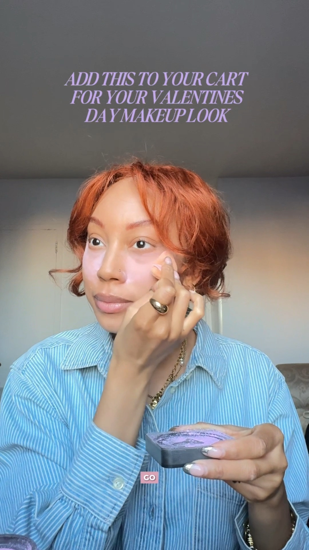 Valentines Day Makeup Inspo (that doesn’t require eyeshadow) 💗
Swap your current brightening power for a pink or in this cake ube purple✨ these will offer another opportunity for color correction and offer a pink kiss of color under the eyes that you can alway rewear after vday date night 🫶🏽 it always serves as as the perf transition powder for  bold pink blush! 

#LTKBeauty #LTKgrwm #LTKValentine