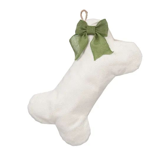 Woven Dog Bone Christmas Stocking With Optional Bow  Pet | Etsy | Etsy (US)