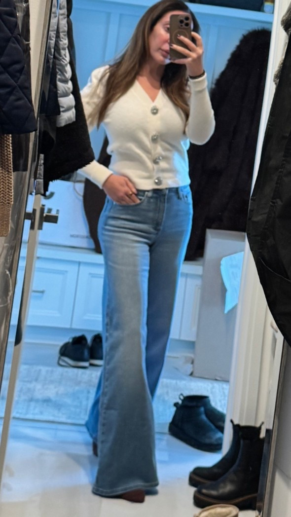 New Favorite Jeans for under $25!!

I’m wearing a size 4, and they are a touch snug. A size 6 was too big. For reference, I’m a 26 in denim.