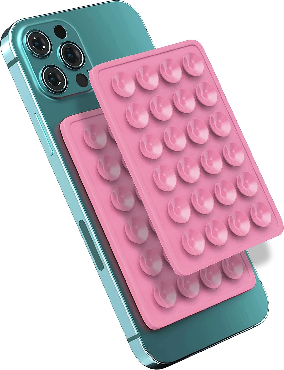 Suction Pal 2.0 - Pack of 2 Silicone Suction Non Slip Adhesive Mount Compatible with iPhone and A... | Amazon (US)