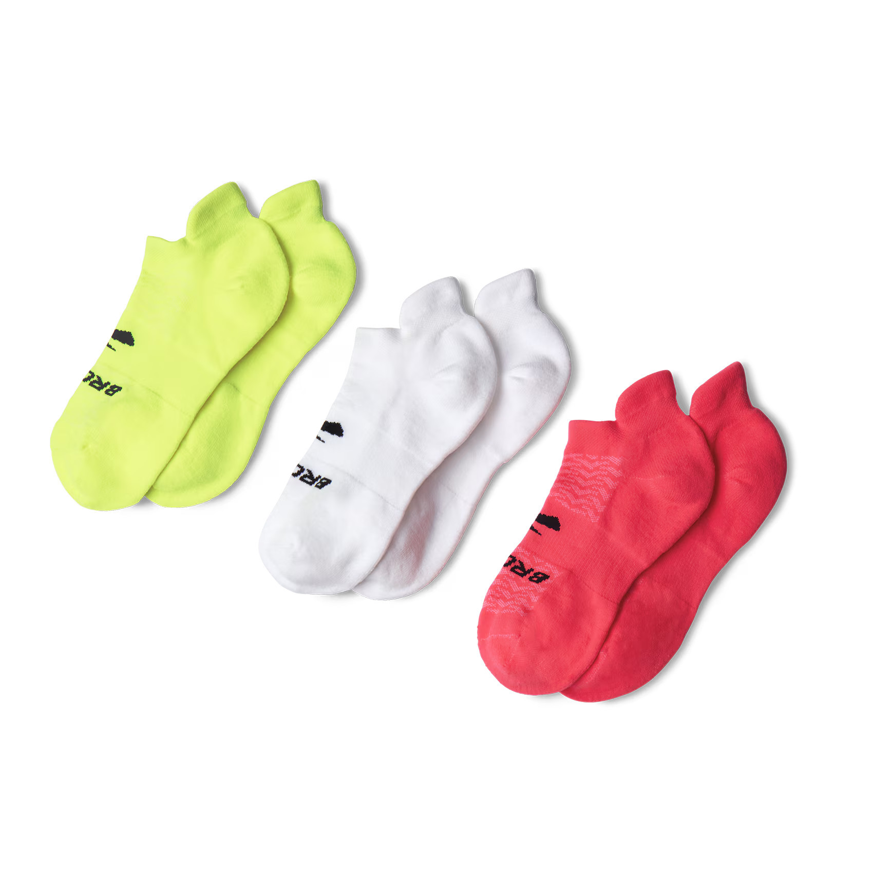 Brooks Running Unisex Run-In No Show 3-Pack Running Socks | Brooks Running