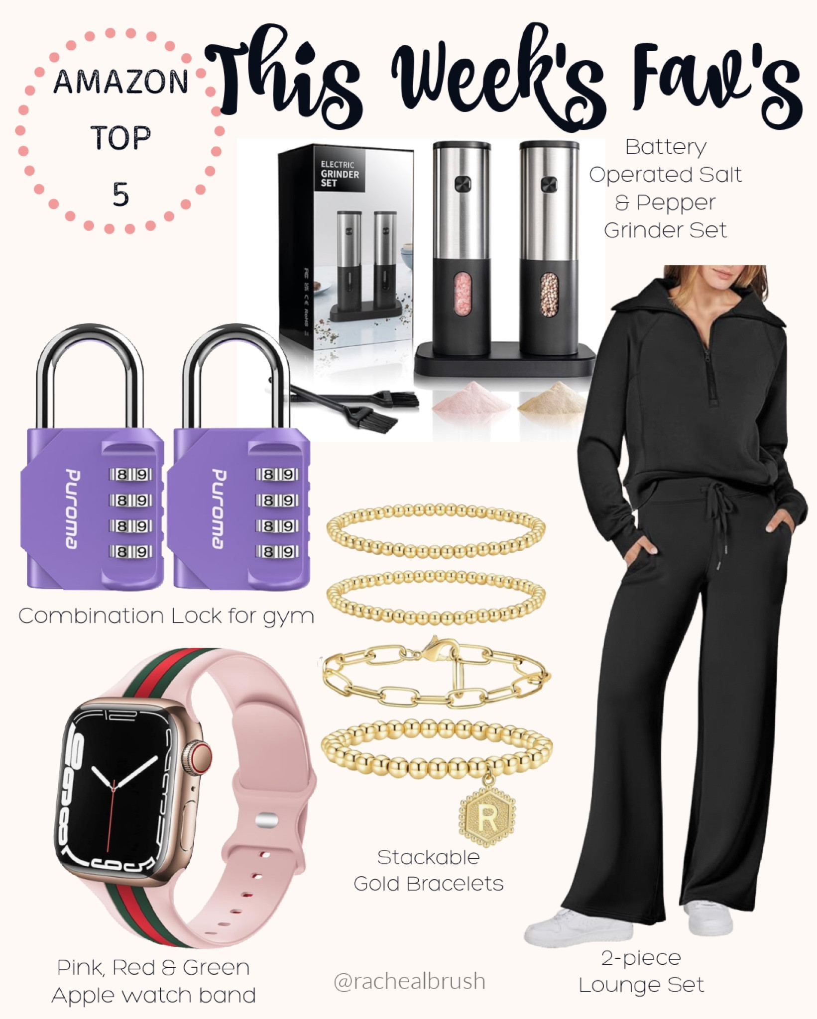 Amazon This Week’s Favorites 

#LTKfitness #LTKGiftGuide #LTKhome