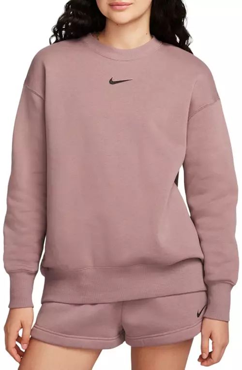 Nike Sportswear Women's Phoenix Fleece Oversized Crewneck Sweatshirt | Dick's Sporting Goods