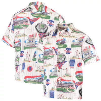 Reyn Spooner Men's MLB Philadelphia Phillies Scenic Button-Up Shirt | Belk