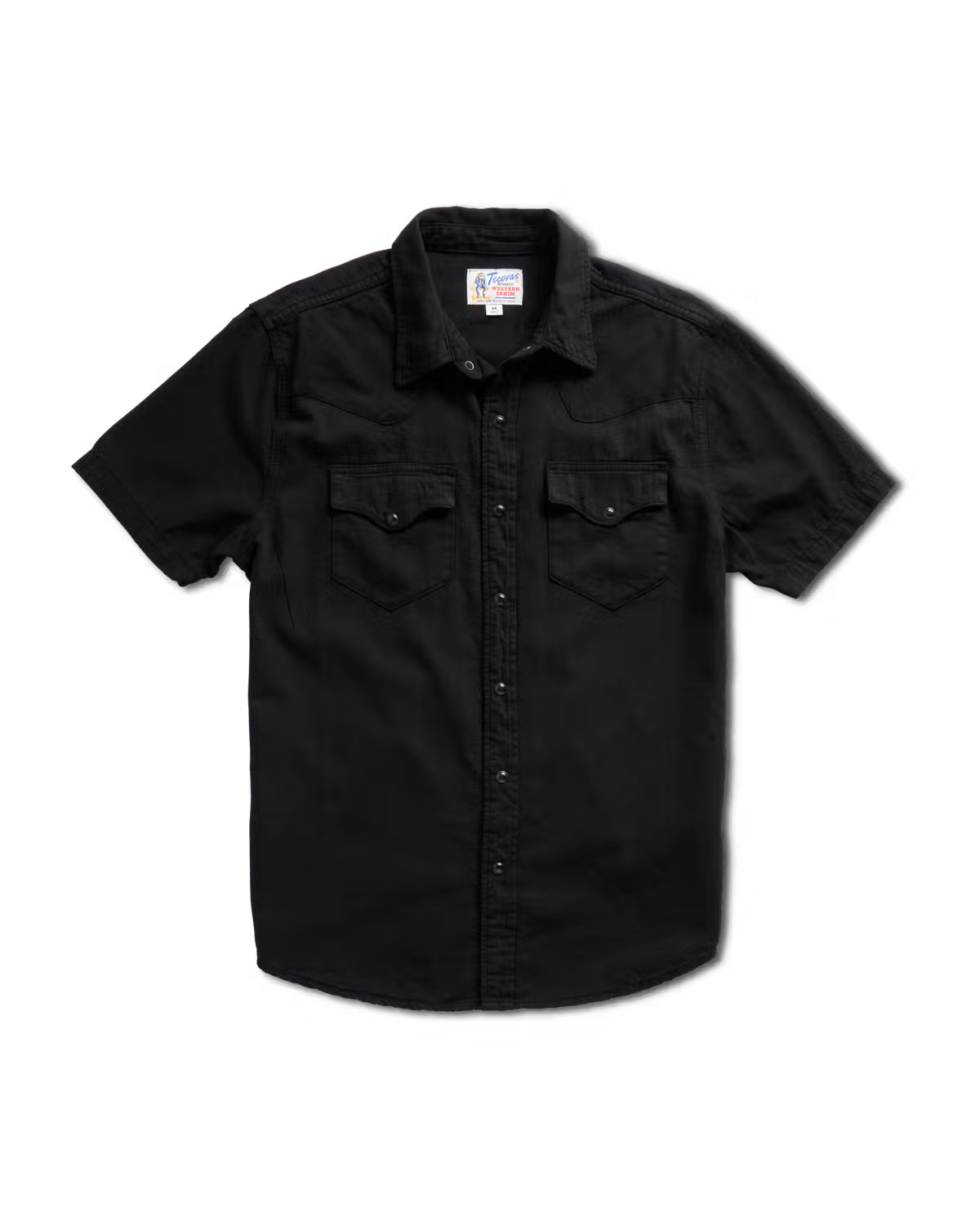 Men's Denim Short Sleeve Pearl Snap | Tecovas | Tecovas