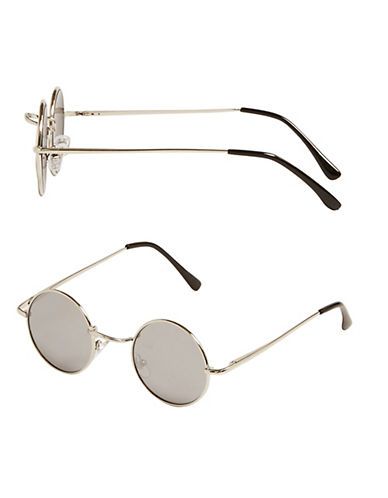 Topman Yoko Round Sunglasses | The Bay