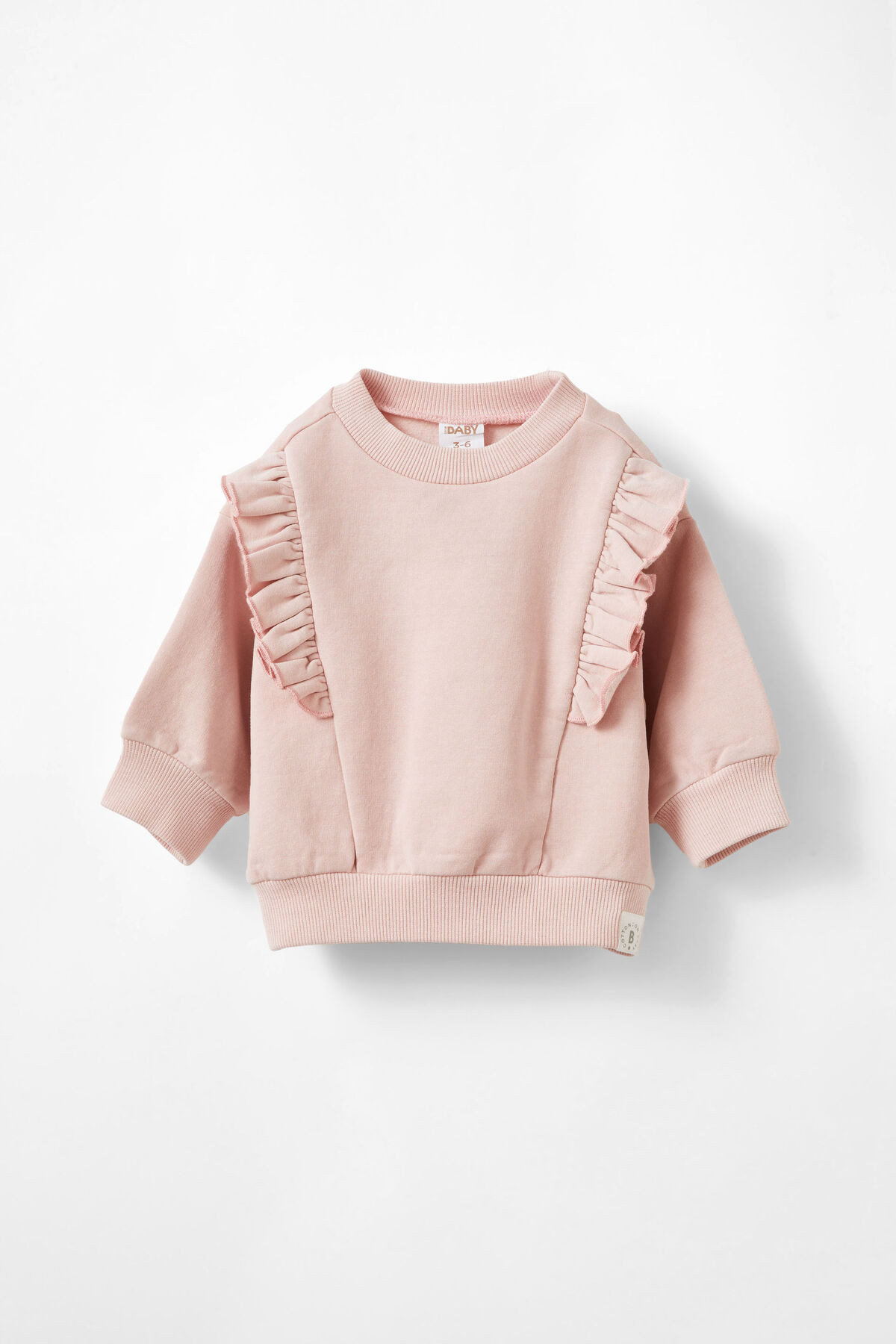 Annabelle Drop Shoulder Ruffle Sweater | Cotton On (US)
