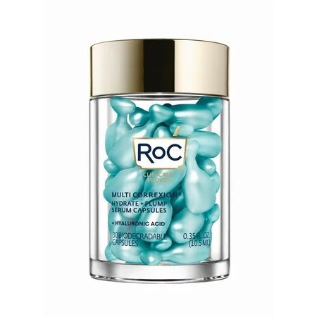 RoC Multi Correxion Hydrate + Plump Serum Capsules 30 Ct | Walmart (US)
