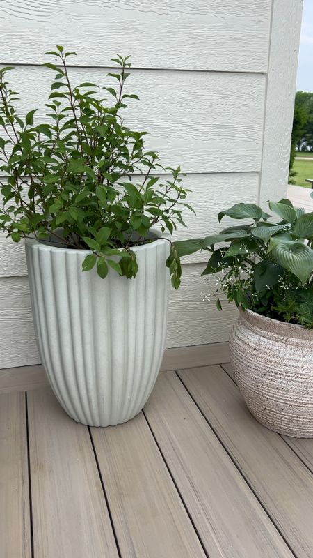 Obsessed with these planters!!! Great prices! Use indoors or outdoors.

Planter, neutral planter, large planter, outdoor decor , porch decor, outdoor living 

#LTKHome #LTKSaleAlert #LTKFindsUnder100