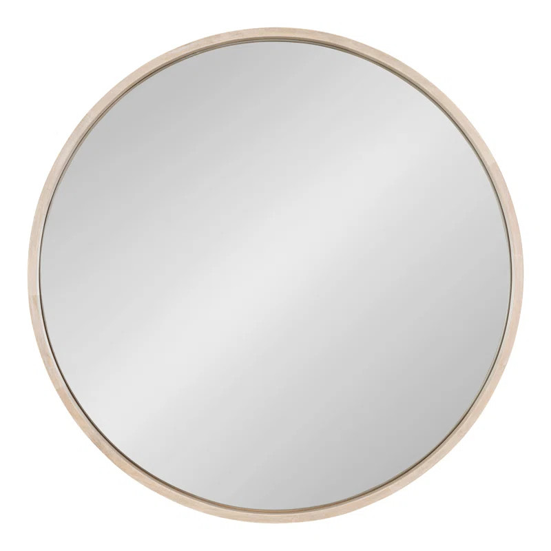 Sherman Solid Wood Flat Wall Mirror | Wayfair North America