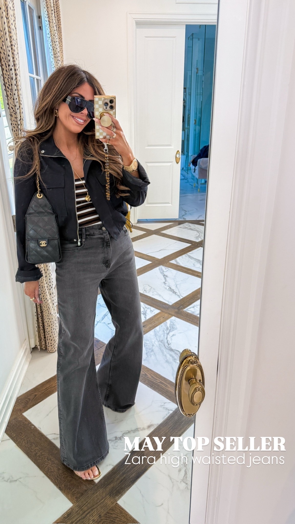 This jeans have been a top seller this month!! Wearing a small jacket, medium tank and 29/US 8 in jeans! 

Zara fashion
Zara finds
Striped tank
Date night outfits
Workwear
Business casual outfits
Gemme Beauty
Emily Ann Gemma

#LTKootd #LTKdayinmylife