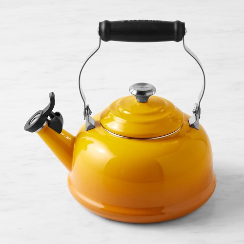 Le Creuset Classic Whistling Tea Kettle, Nectar | Williams-Sonoma