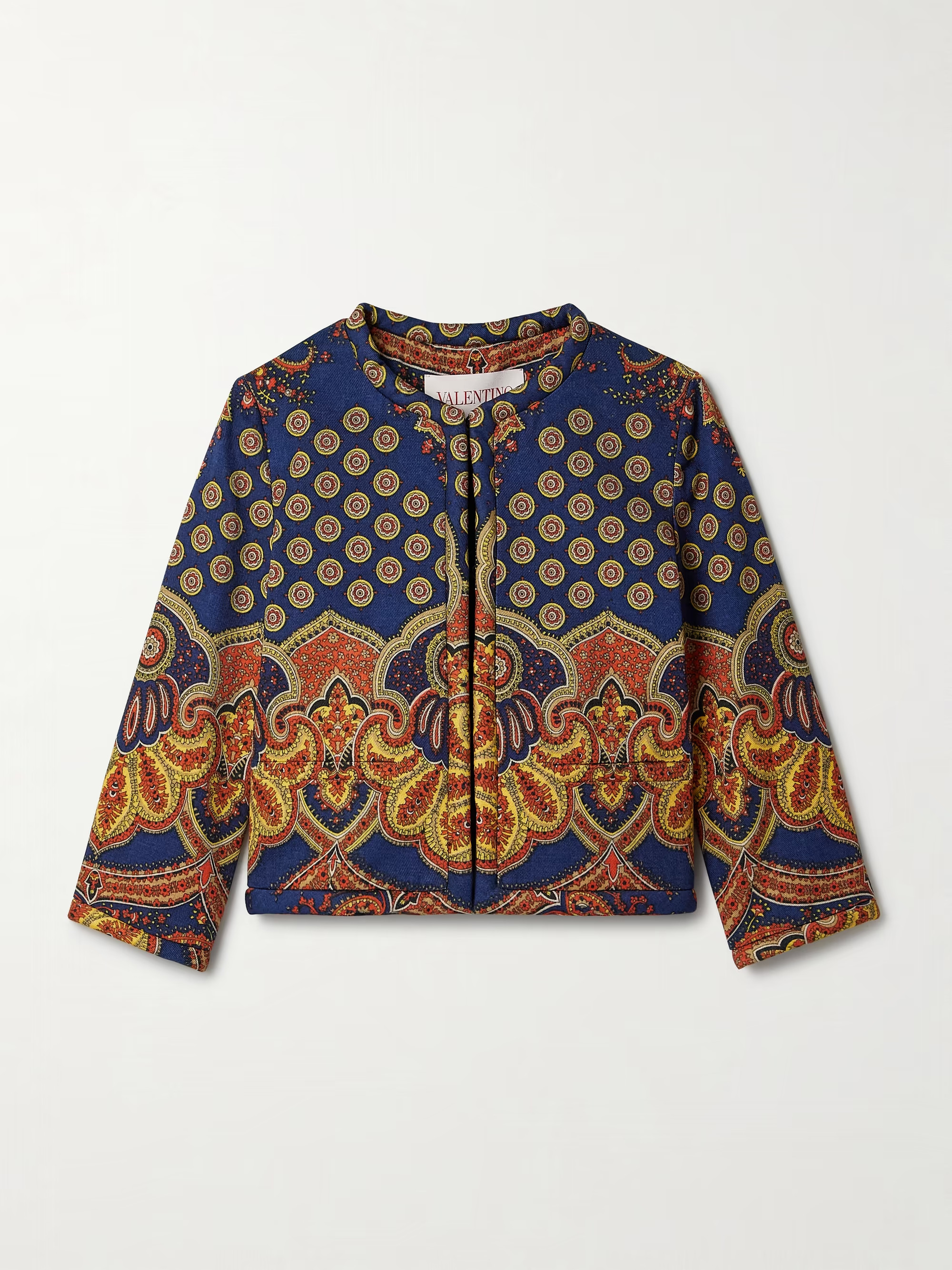 Printed cotton-twill jacket | NET-A-PORTER (US)