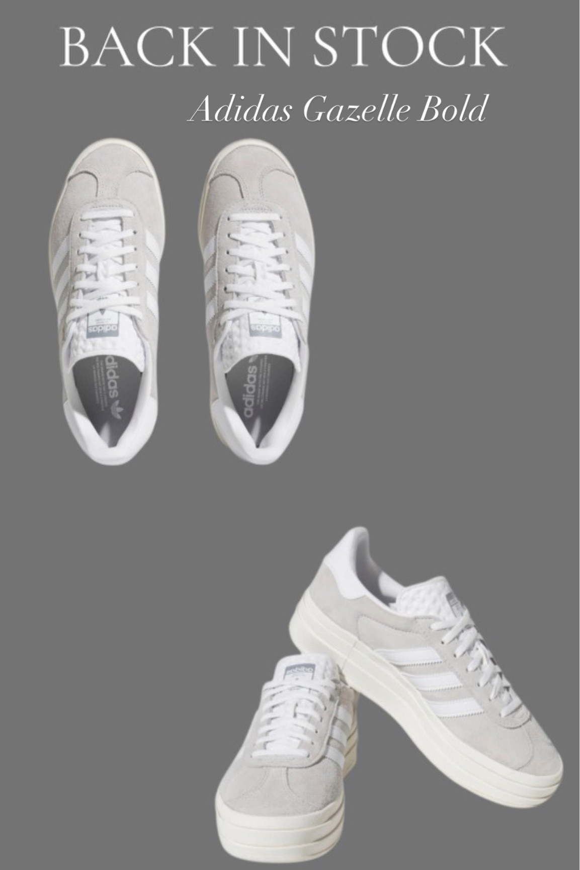 One of my fav sneakers from adidas!


Fall sneakers, casual sneakers, street wear, gazelle bold, adidas sneakers, fall shoes, comfy sneakers, platform sneakers 

#LTKStyleTip #LTKActive #LTKShoeCrush