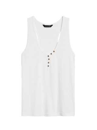 Petite Heritage Henley Tank | Banana Republic (US)