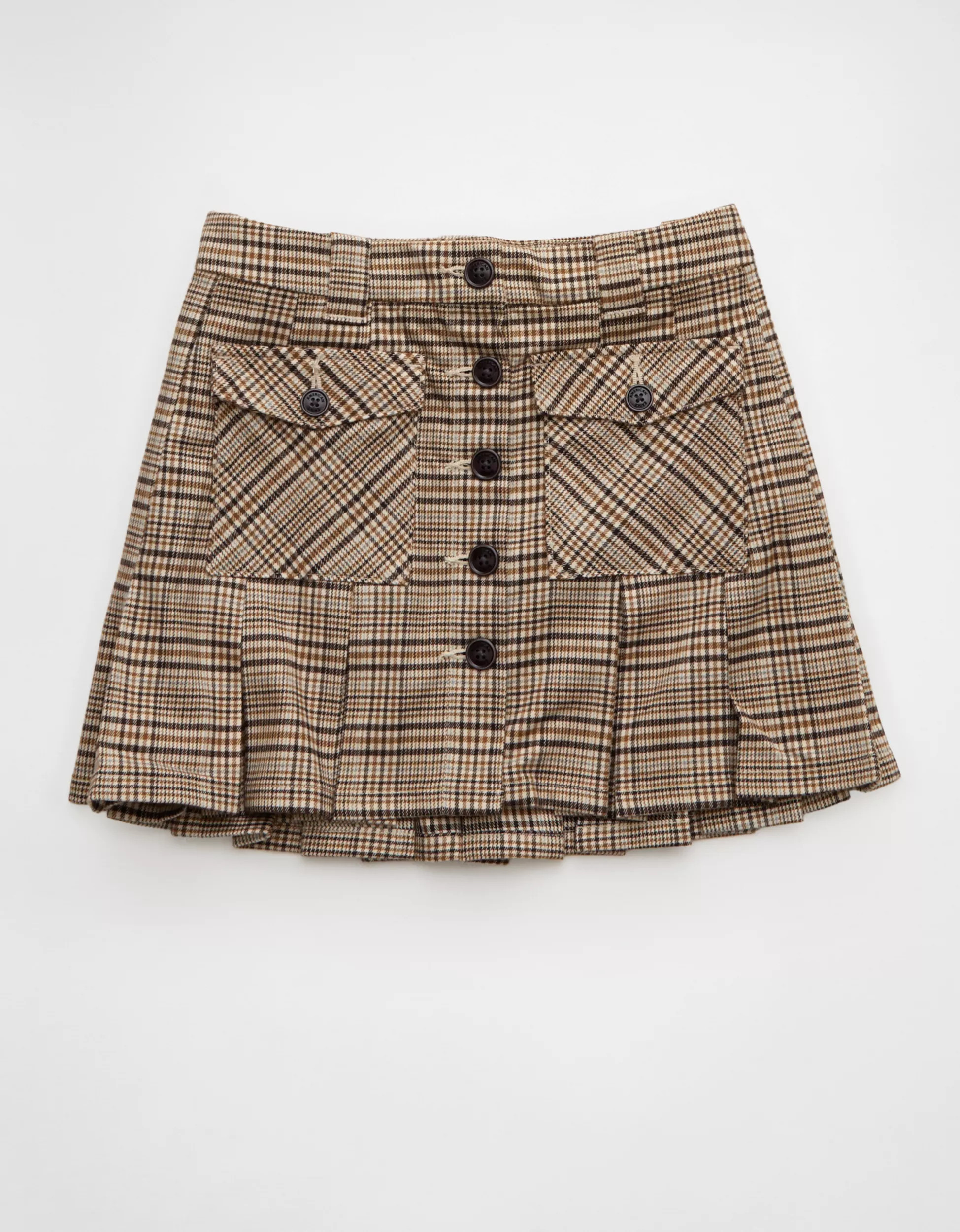 AE Mid-Rise Pleated Skirt | American Eagle Outfitters (US & CA)