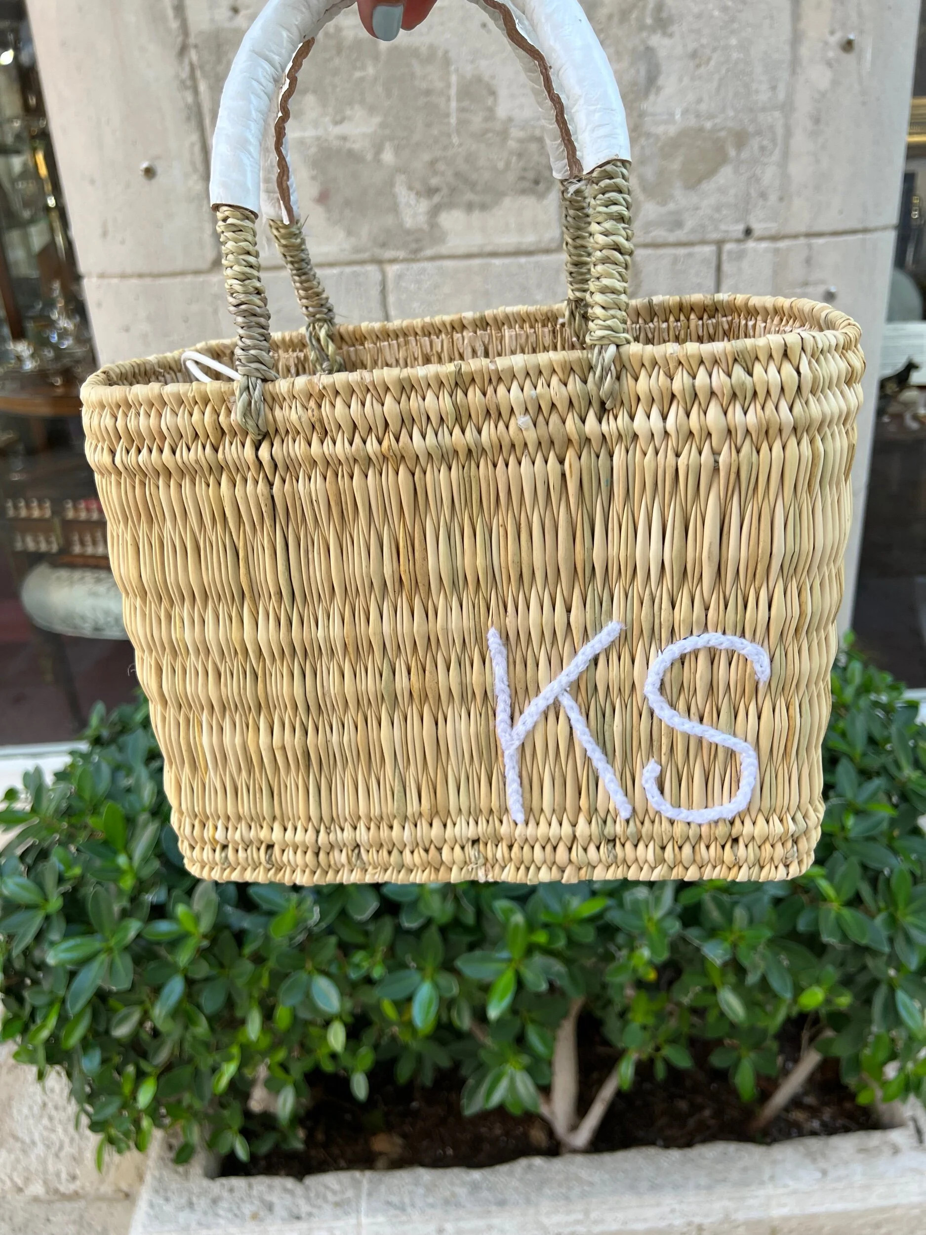 MONOGRAM STRUCTURED WEAVE BAGS | Colores Collective