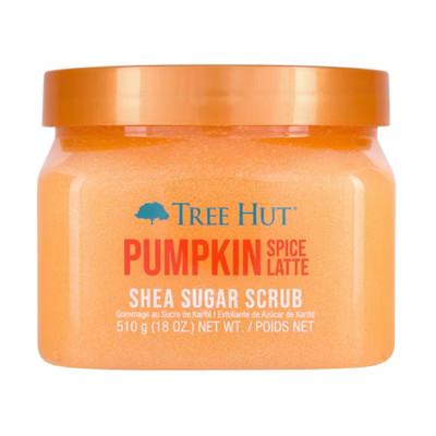 Tree Hut Pumpkin Spice Latte Shea Sugar, Clove, Vanilla & Cinnamon Body Scrub - 18oz | Target