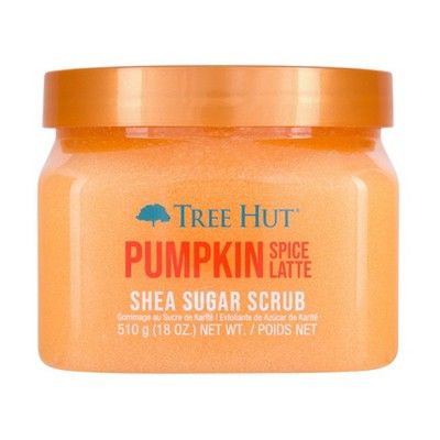 Tree Hut Pumpkin Spice Latte Shea Sugar, Clove, Vanilla & Cinnamon Body Scrub - 18oz | Target