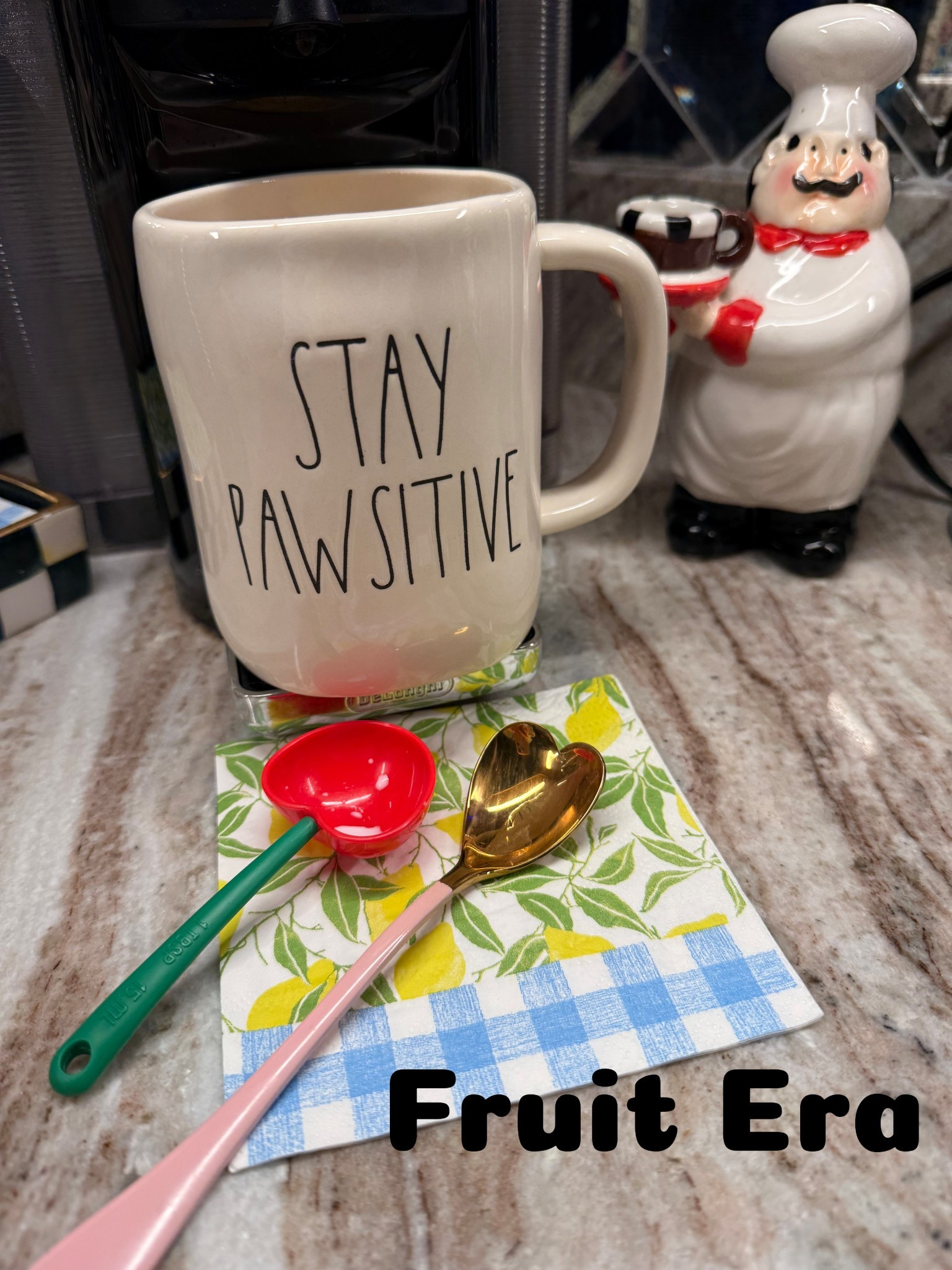 Morning coffee, but make it cute! These cherry measuring spoons are so fun for summer and the pink heart spoon fits my aesthetic perfectly for every day. My Fruit era starts first thing in the morning with my cup of coffee and brings me joy.

#LTKSeasonal #LTKHome #LTKFindsUnder50