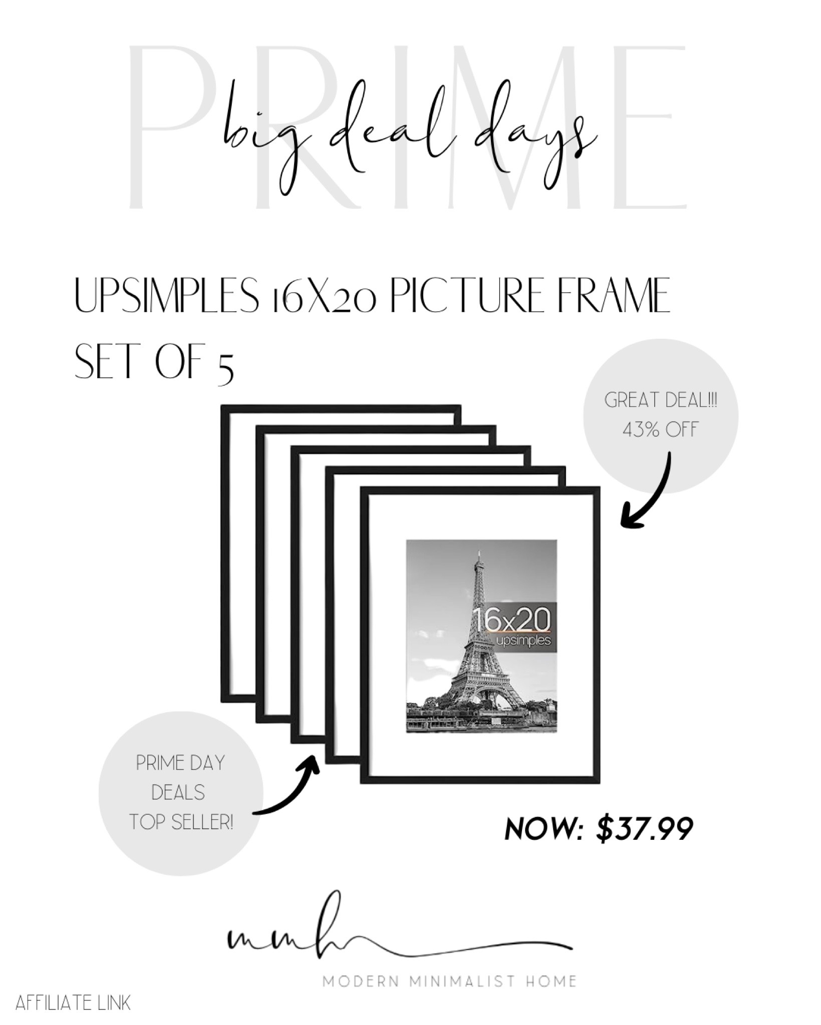 UpSimples Picture Frames

Amazon Prime Big Deal Days // Amazon prime day // amazon prime deals // prime day // prime day deals // prime // Amazon home // amazon home finds // amazon home decor // home amazon // home decor amazon // home decor amazon // home decor 2023 // amazon home decor // home decor // modern home decor // decor // modern home // modern minimalist home // home //

#LTKhome #LTKxPrime #LTKsalealert