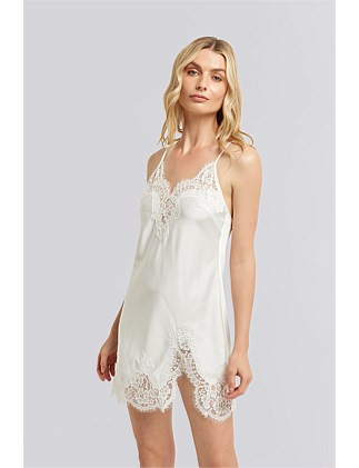 Homebodii Sian Luxury Short Slip | David Jones | David Jones (Australia & New Zealand)