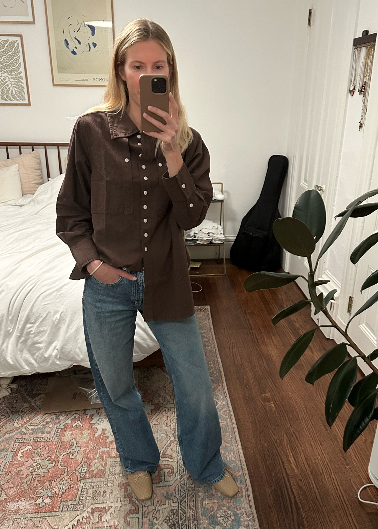 took a few tries to find a baggier denim i liked! these from Massimo Dutti feel high quality and not too pricey. 

#LTKStyleTip #LTKSeasonal