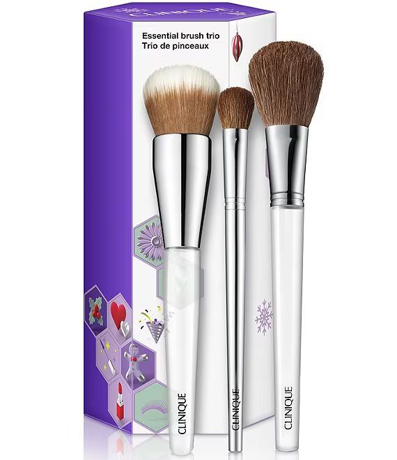 Essential Makeup Brush Trio | Dillard's