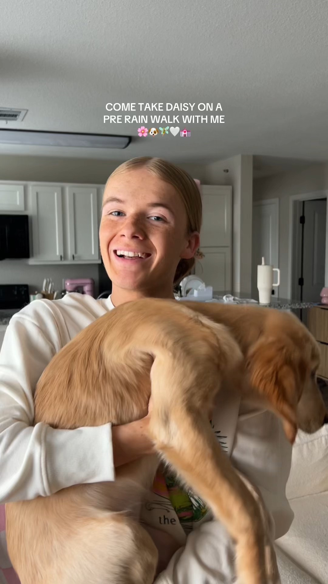 we had to get our walk done FAST!🌸🗽🤍🧚🏼💒 the radar said 10 minutes and I ran with that! We thankfully got back in AS SOON as it started pouring! Daisy did in fact sleep the next hour🤣

#LTKdayinmylife #LTKvlog #LTKActive