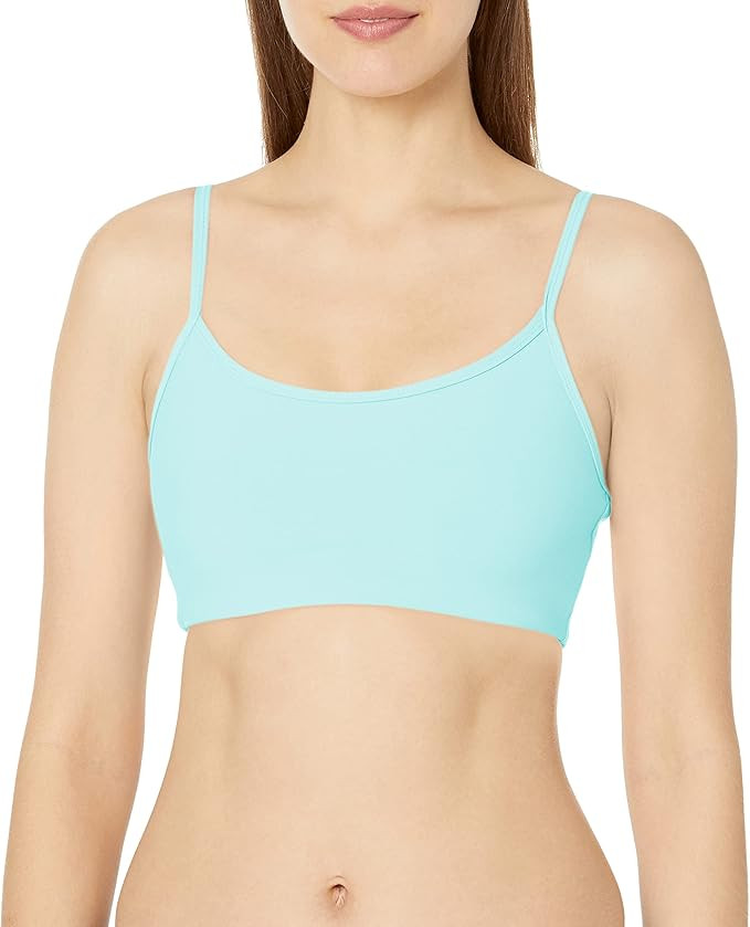Sage Activewear Women's Moisture Wicking Sports Bra Spaghetti Strap Wirefree Stretch Padded Athle... | Amazon (US)