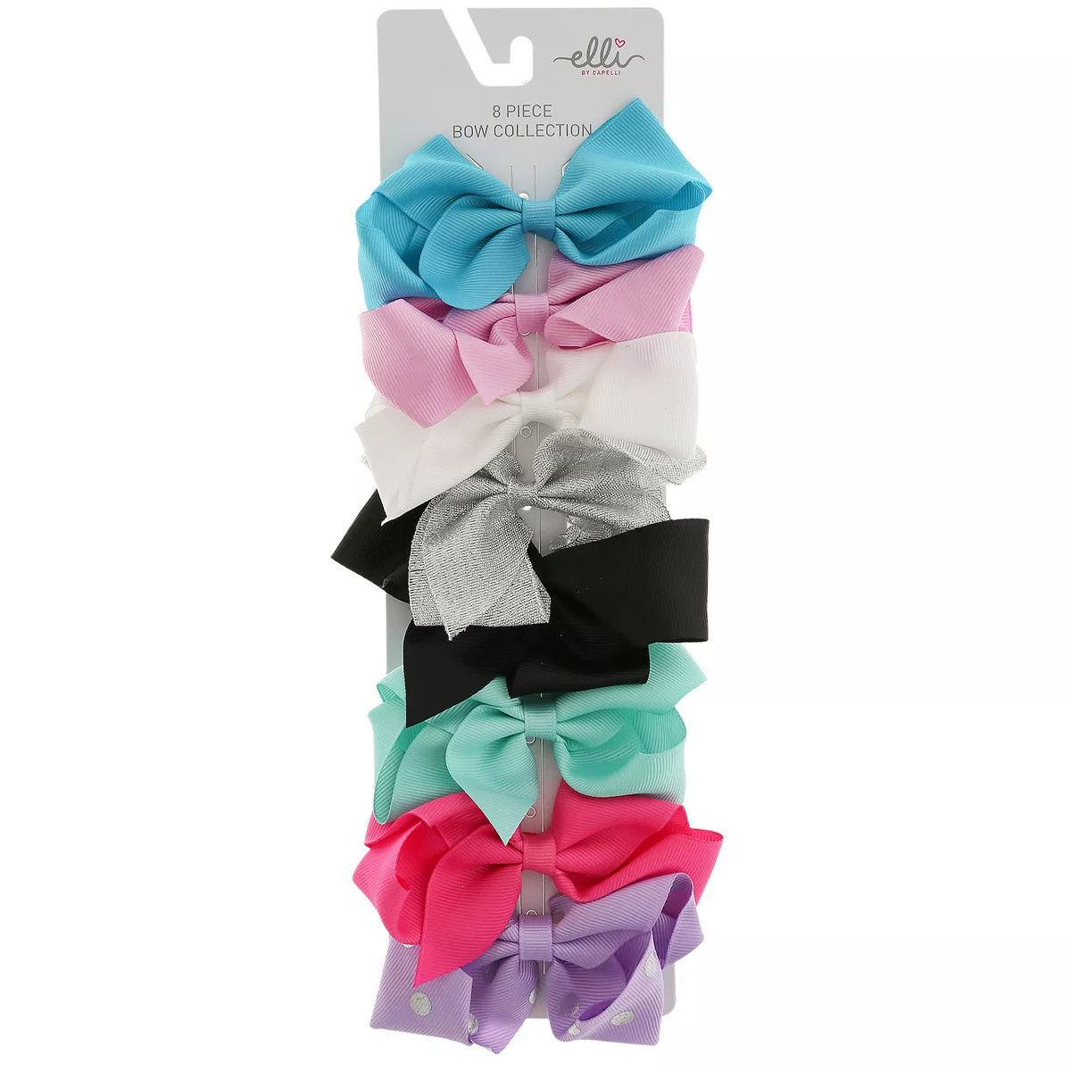 Girls Elli by Capelli 8-Piece Bow Collection | Kohl's