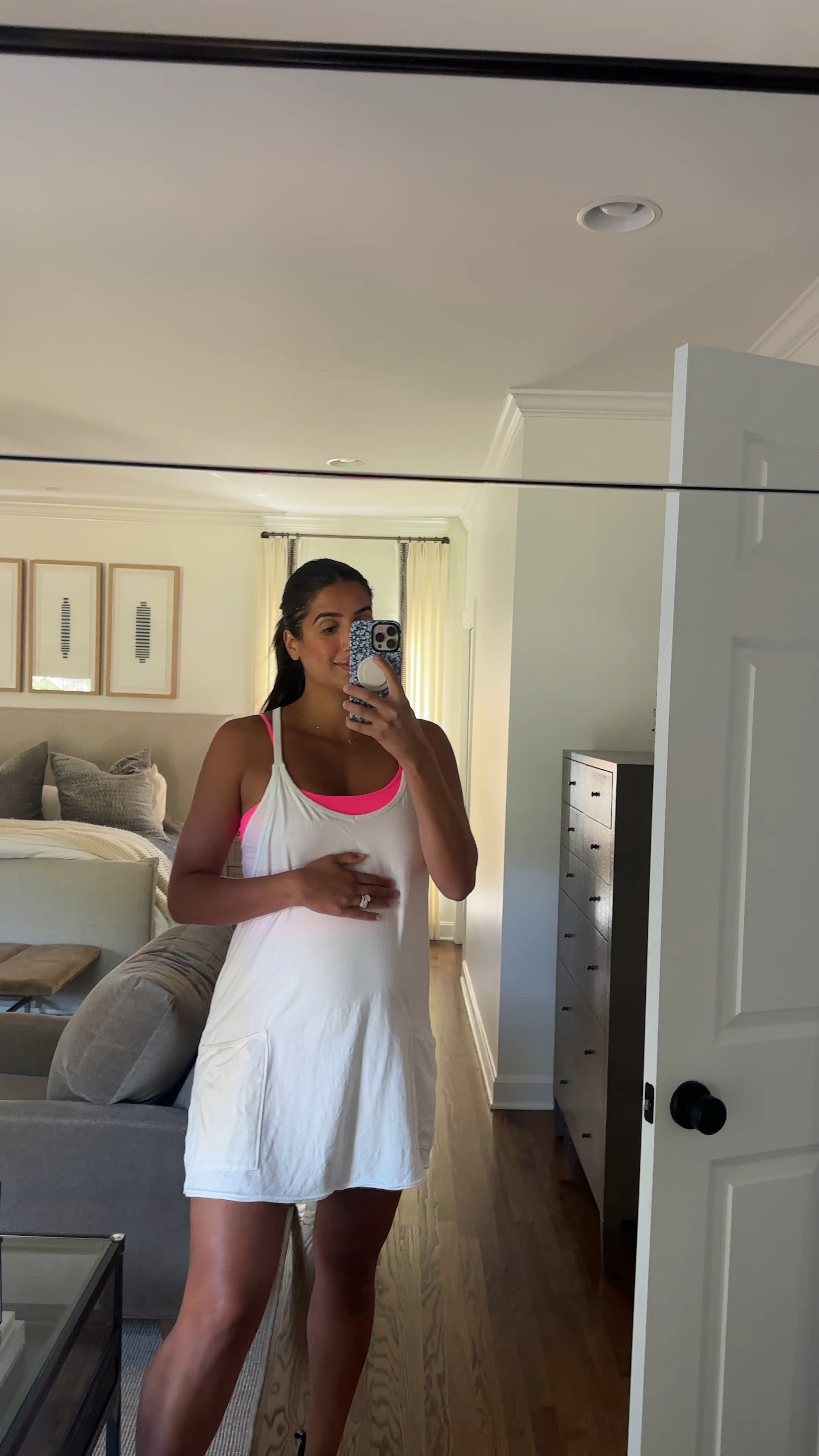 Fp movement hot shot dress, also comes in a maternity version! Linked both 

#LTKFitness #LTKBump