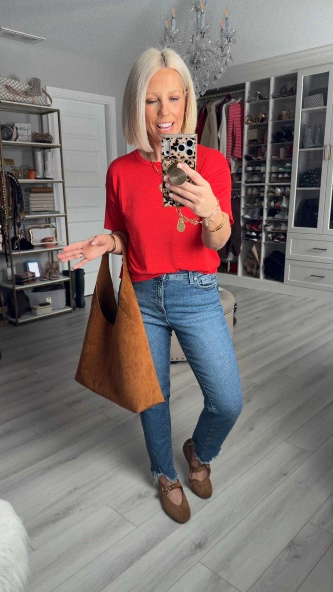 I love these tees and have every color!!!! 
⬇️⬇️⬇️
Tee small
Jeans size 6 
Shoes TTS

#LTKSeasonal #LTKootd #LTKSaleAlert