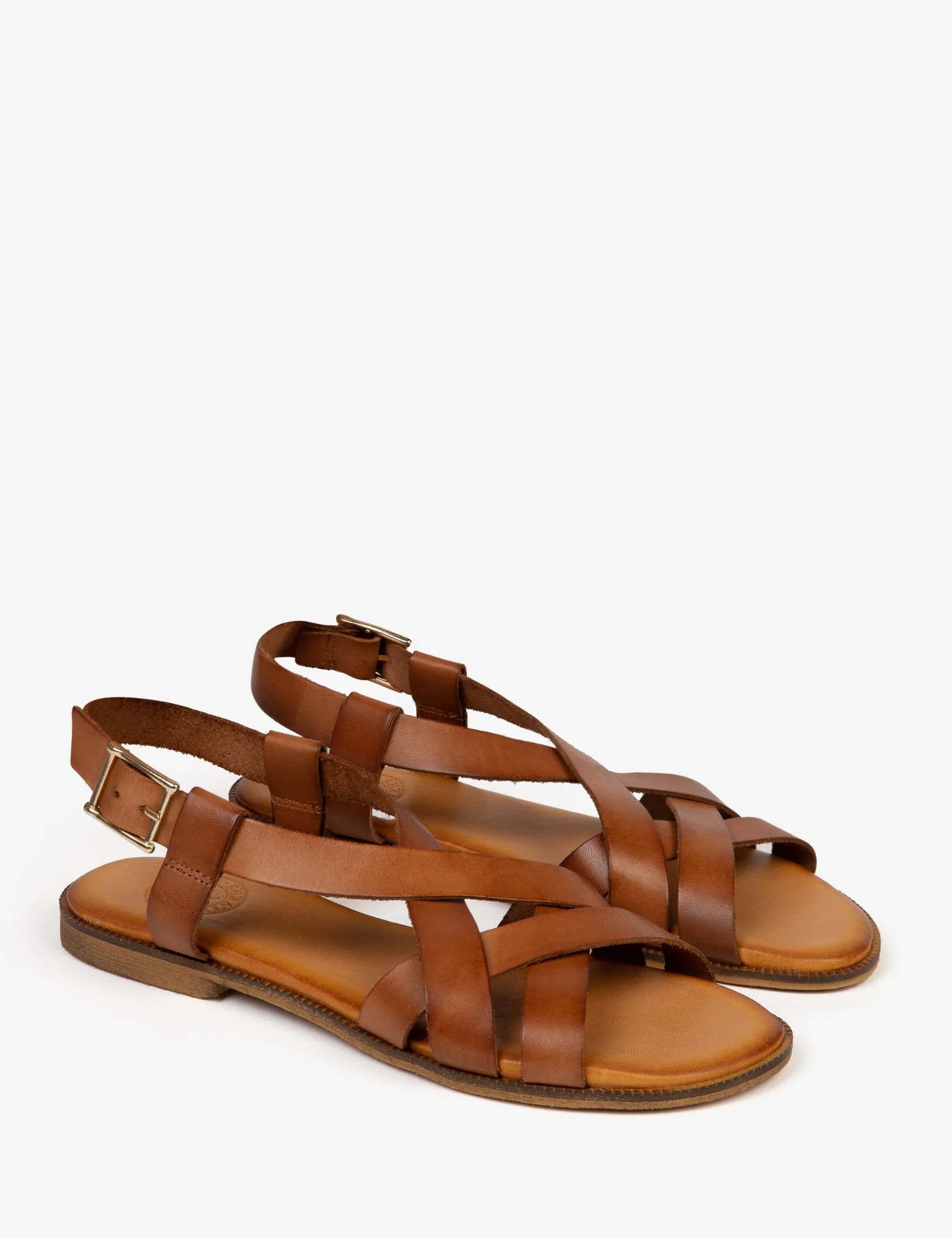 Buttercup Leather Sandal in Tan | Women's Sandals | Penelope Chilvers | Penelope Chilvers