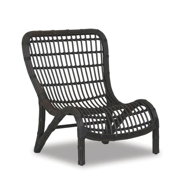 Caliope Wicker Outdoor Armless Lounge Chair | Wayfair North America