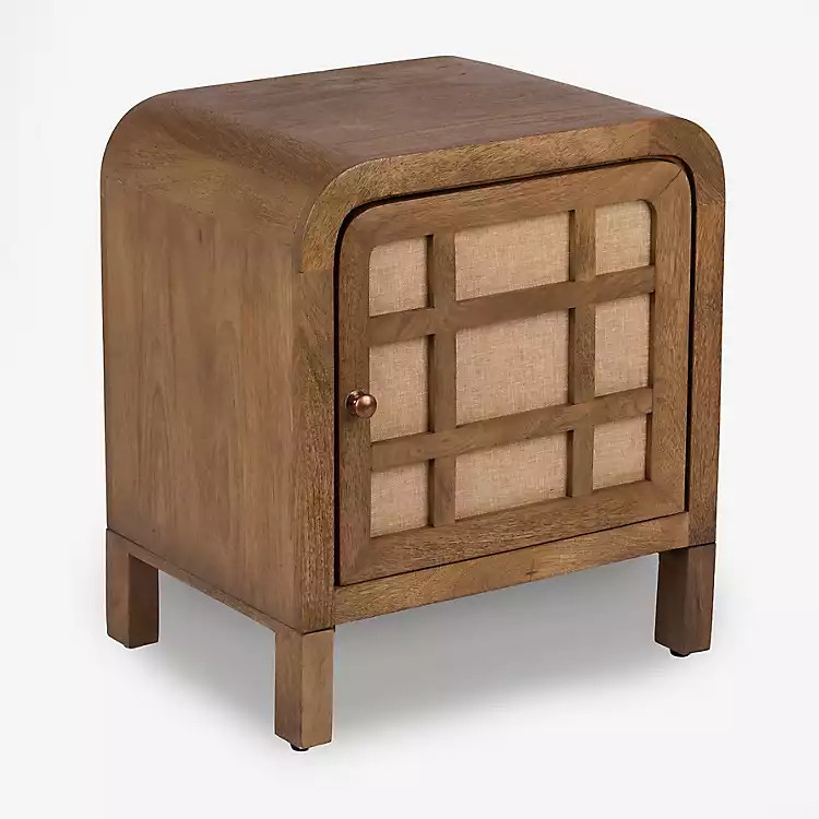 New! Brown Wood Lowen End Table | Kirklands