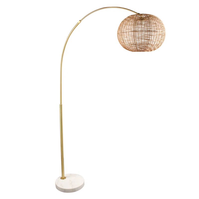 Tresckow 75" Arc Floor Lamp | Wayfair Professional