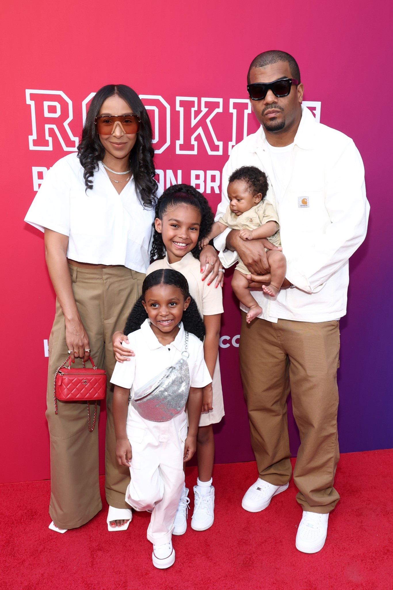 I love these wide leg cargos so much! They are comfy and cute. My glasses are from Gucci from about 3/4 years ago. My husbands outfit is from Carhartt. The jacket is the Michigan jacket.

#LTKFamily #LTKBaby