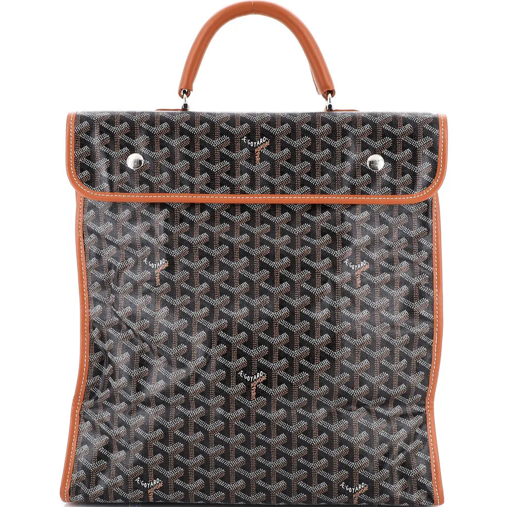 Pre-Owned Goyard Sainte Lucie Bag Coated Canvas in Brown at Nordstrom, Size Small | Nordstrom